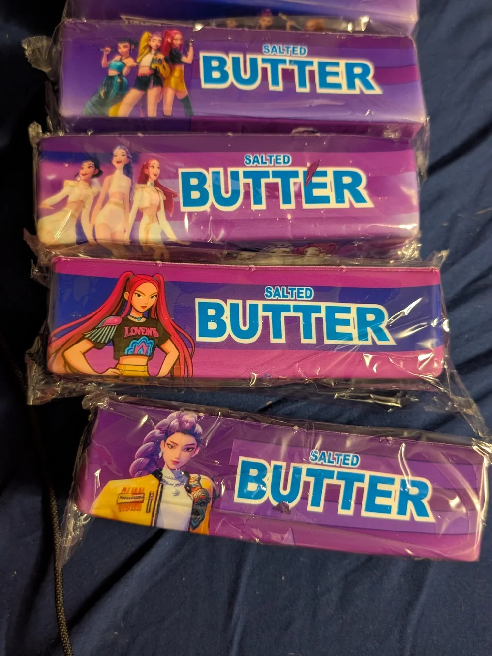 1 New K-pop Demon Hunters Butter Squishy